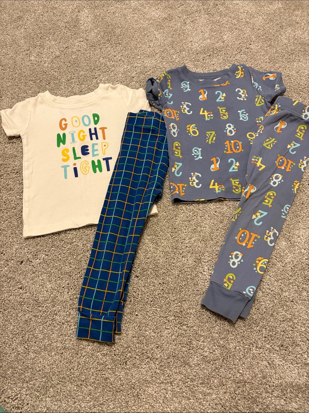 Toddler pajamas lot